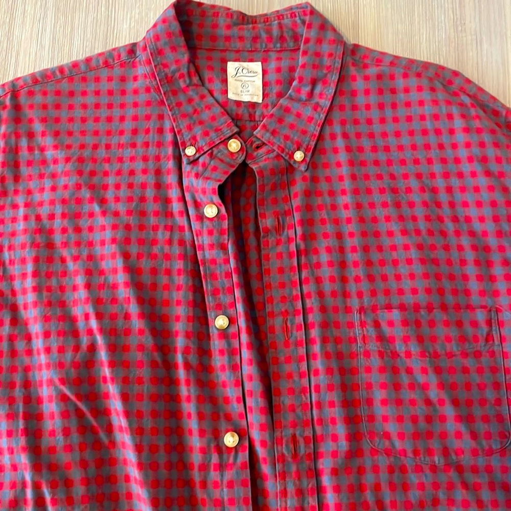 Men button up shirt jcrew
